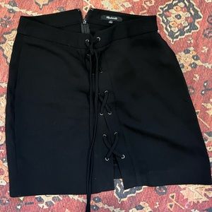 Madewell black skirt. Size 0